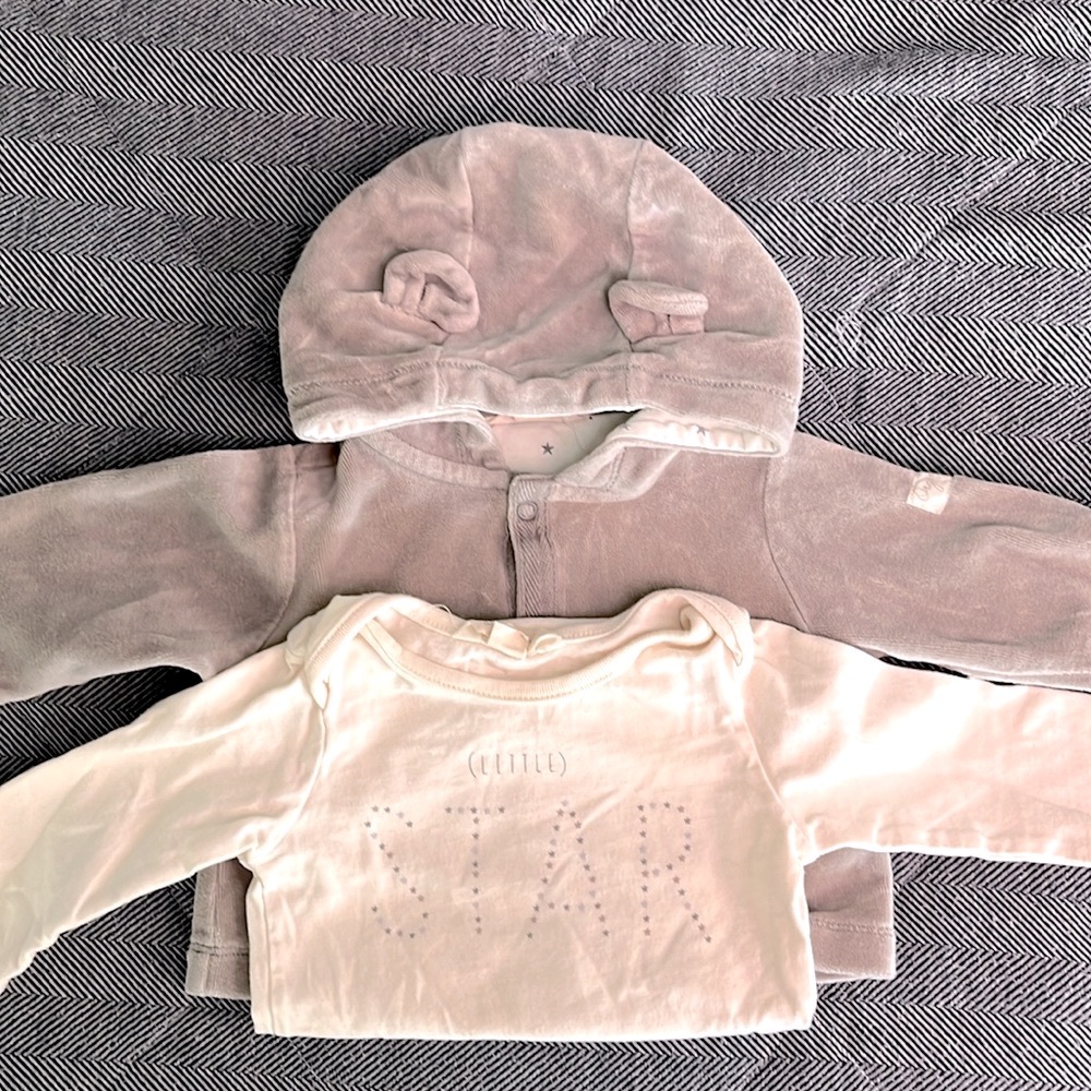 Baby GAP Little Star organic cotton bundle for infant 0-3 mo